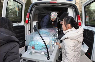 宝清县妇婴监护型护送